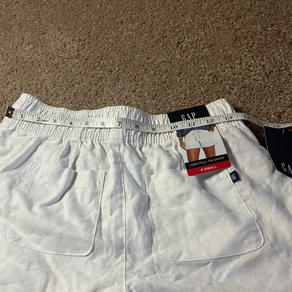 Gap XS extra small white cotton shorts, NWT - Picture 3 of 8